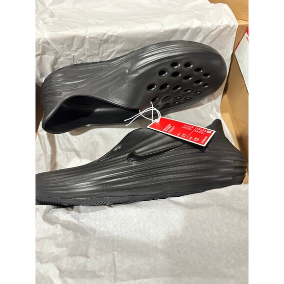 Nike ReactX Rejuven8 Triple Black Size 11 Mens HV5060-001 - Picture 7 of 8